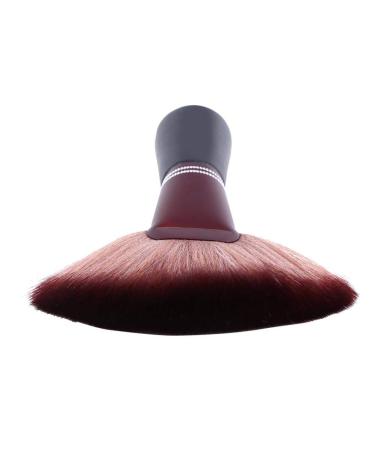 Neck Duster Brush for Salon & Hairdressing - Wooden Handle Cleaning Tool for Professionals - Buy Online on SooperMarket.com