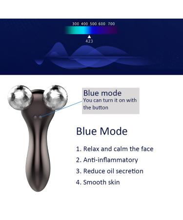 Microcurrent Facial Device  Microcurrent Face Massager Roller  4D Facial Massager Beauty Skin Care Tool for Face Eye Neck  Gift for Women - Buy Online on SooperMarket.com