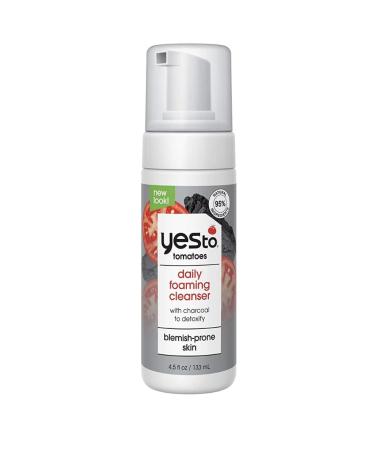 Yes To Tomatoes Anti-Pollution Detoxifying Charcoal Facial Cleanser - 4.5 fl oz | International Shipping Available - Buy Online on SooperMarket.com