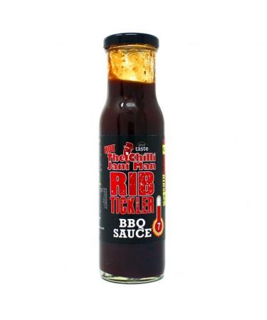 Chilli Jam Man Rib Tickler BBQ Sauce Hot 225ml RIB003