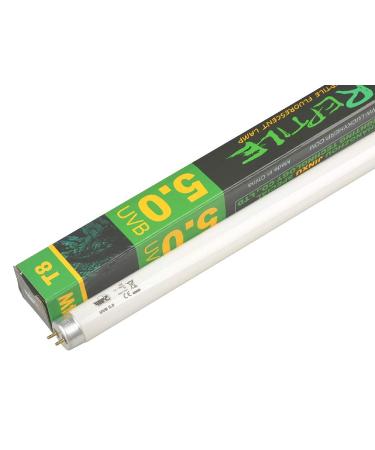 LUCKY HERP 5014 5.0 Tropical Terrarium Lamp Reptile Fluorescent Light Tube T8 14 Watt