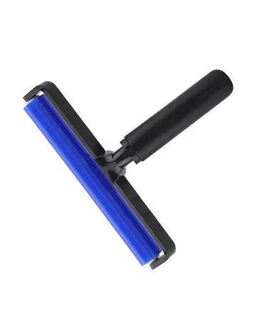 Dust Removal Roller Efficient Silicone Roller for Fine Particles in Household Bedroom Living Room Office Blue (8 inch)