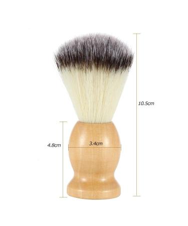 MagiDeal Men's Shaving Brush - Premium Barber Tool for Beard Cleaning | Perfect Gift for Father Boyfriend & Husband - Buy Online on SooperMarket.com