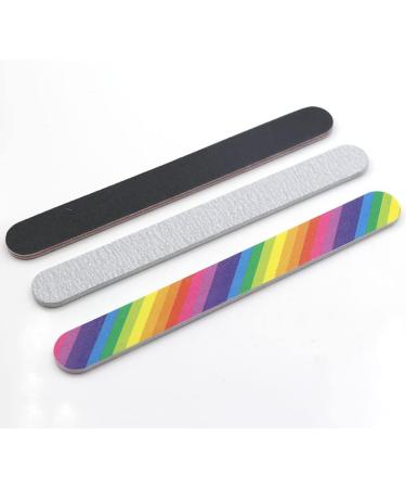 Dajidafu Nail Files Buffer Professional Pedicure Remover Smooth Cleaning Brush Set Accessories Manicure Tool Kit Salon Using - Buy Online on SooperMarket.com
