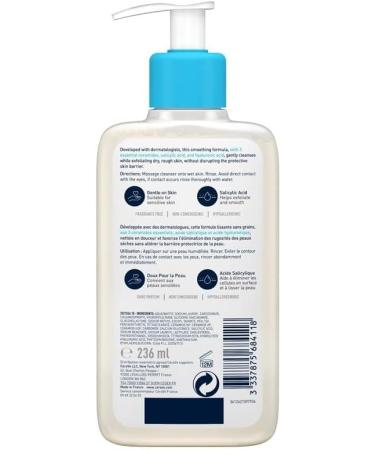 CeraVe DOUBLE SA Smoothing Cleanser 236ml - Buy Online on SooperMarket.com