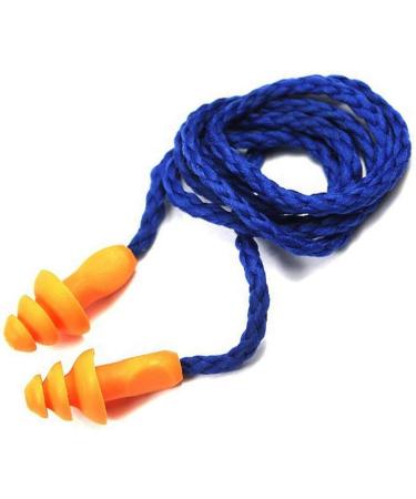 U-K Reusable Ear Plugs Anti-Noise Plug Ear Pads with A Cord for Ear Protector Perfect for Clubbing Drummers Musicians 1Pcs New Released & Popular Yellow blue - Buy Online on SooperMarket.com