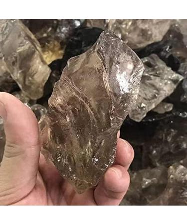 500g Natural polishing Smoky Quartz Tumbled Stone Crystals for Chakra Reiki Balancing - Buy Online on SooperMarket.com