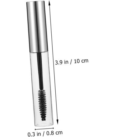 Mikinona 10pcs Mascara Empty Tube Empty Eyeliner Tube Eyelash Cream Cosmetic Filling Plastic Lip Gloss - Buy Online on SooperMarket.com