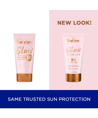 Coppertone Glow with Shimmer SPF 50 Sunscreen Lotion - Travel Size 2 Fl Oz - Buy Online on SooperMarket.com