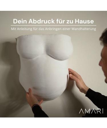 Amari Plaster Cast Baby Belly Set | Perfect Gift for Expectant Mothers | Create Cherished Memories - Buy Online on SooperMarket.com