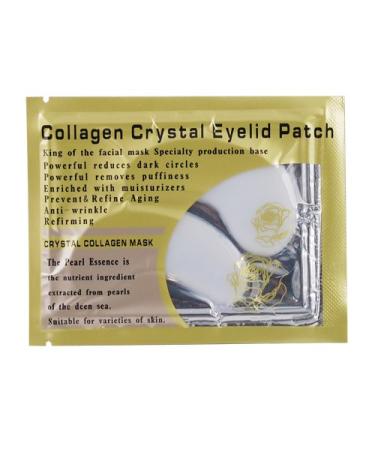 Accessotech 10 Pairs Collagen Crystal Under Eye Patch Lift Anti-Wrinkle Moisture Face Mask