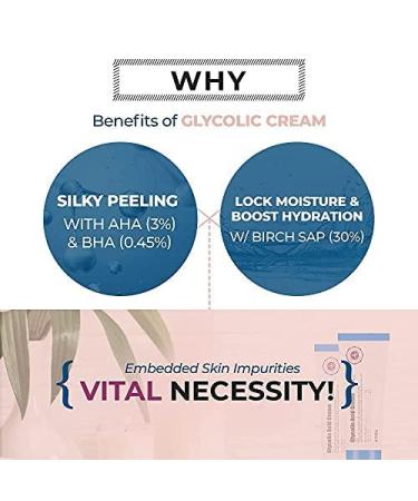 A'PIEU Glycolic Acid Cream 1.69 fl oz - Korean Facial Exfoliating Peeling Gel - Buy Online on SooperMarket.com