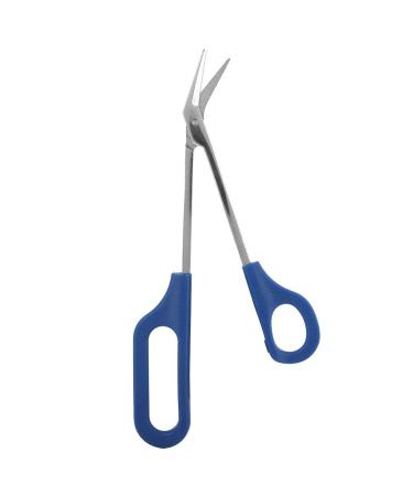 Long Handle Toenail Scissors for Thick Toe Nails Easy Reach Handle Unique Design Ergonomic Stainless Steel Cuticle Scissor