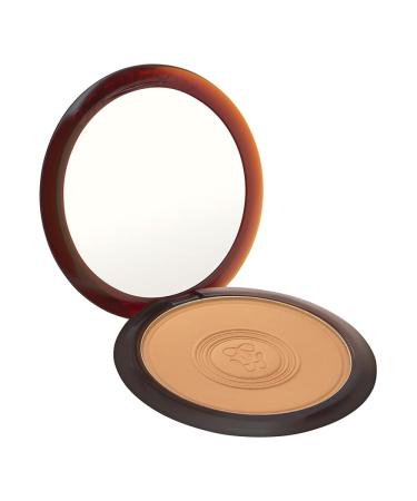 Guerlain Unisex POLVOS COMPACTOS Terracotta COMPACT Powder Matte MEDIUM 1UN Negro Standard Negro 10 g (1 pack)