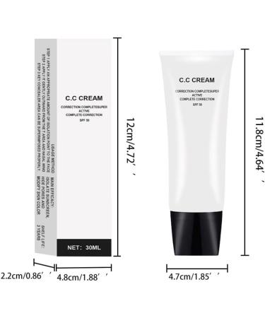 Skin Tone Adjusting CC Cream SPF 43 Cosmetics CC Cream Color Correcting Cream Multi Purpose Facial Concealer Face Moisturizing Cream (Ivory) - Buy Online on SooperMarket.com