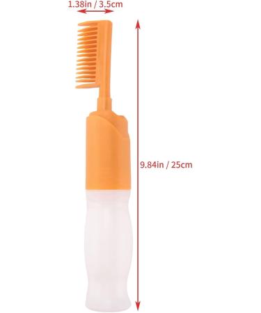 BLASHRD 4X Hair Dyeing Comb Hair Dyeing Brush with Bottle DIY Combing Salon Dyeing Baking Oil Brush Hair Dye Tool - Buy Online on SooperMarket.com