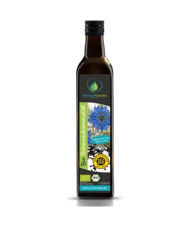 Sanus Natura Organic Black Cumin Oil 500 ml Unfiltered cold-pressed freshly milled directly from the manufacturer 500 ml (1 pack)