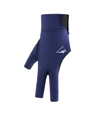 Generically pool gloves billiards gloves billiards-elastic billiard tzeu sports gloves-breathable 3-finger pool gloves billiards left or right-handers cue sports gloves for blue left