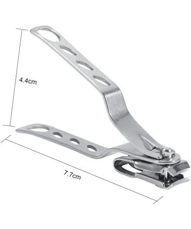 3Pc Professional Stainless Steel Small Nail Clipper Cuticle Cutter Nipper with Rotate Head - Buy Online on SooperMarket.com