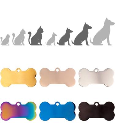 Personalized Stainless Steel Dog Collars | Ibera Gifts for Medium to Large Dogs - Custom Engraving & Multicolored Options - Buy Online on SooperMarket.com