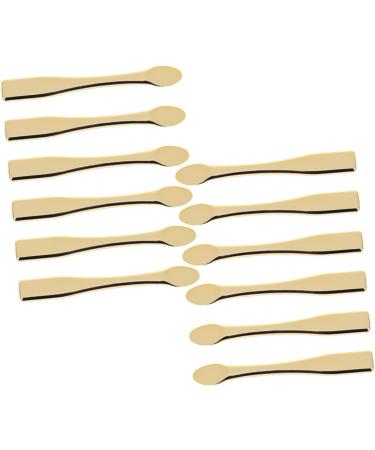 Baluue 36 Pcs Cosmetics Spatula Face Cream Spoons Mini Spoons Abs Skincare Makeup 6.00X0.70X0.70CMx3pcs Goldenx3pcs - Buy Online on SooperMarket.com