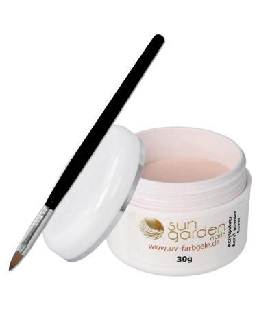 Sun Garden Nails-Acrylic Powder Cover 30g incl. Acrylic Brush Acrylic Nail Set Acrylic Powder