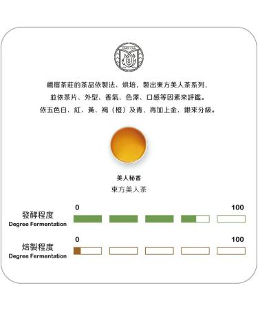 Taiwan unique tea Chin-Shin-Dapan orange core Oriental Beauty tea 150g*2 - Buy Online on SooperMarket.com