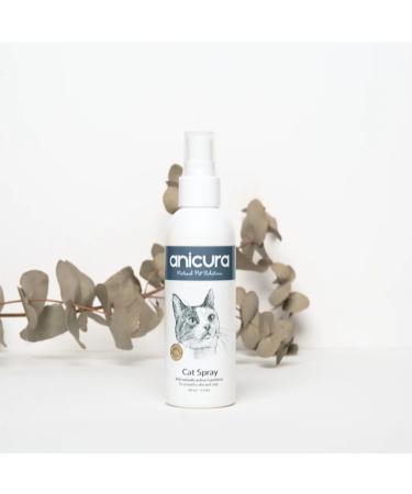 Anicura Natural Cat Spray for Itchy & Irritated Skin - Relief for Allergies & Dermatitis - Buy Online on SooperMarket.com