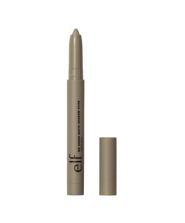 e.l.f. No Budge Matte Shadow Stick - Long-Wear Cream Eyeshadow for Matte Finish - Thrift Shop - Buy Online on SooperMarket.com