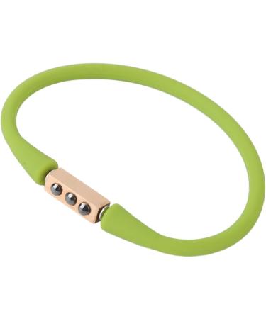 Magnetic Negative Ion Energy Bracelet for Blood Circulation & Well-Being - Green | Perfect for Basketball - International Shipping - Buy Online on SooperMarket.com