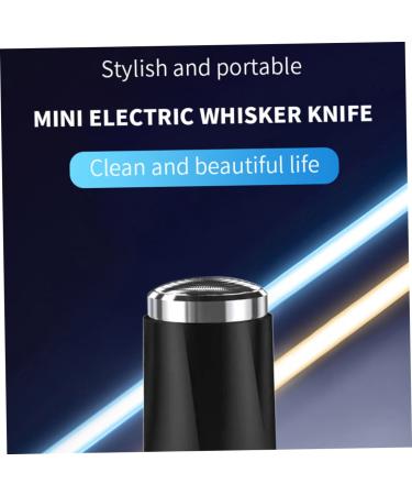 Mini Electric Shaver for Men - USB Rechargeable Portable Travel Rotary Beard Grooming - Buy Online on SooperMarket.com