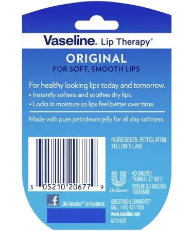 Buy Vaseline Original Pure Skin Jelly 0.25oz (Pack of 24) - Moisturizing Skin Care for All Skin Types | International Shipping Available - Buy Online on SooperMarket.com