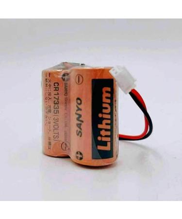12 Pack 6V 1800mAh MR-BAT6V1 2CR17335A WK17 Battery - Compatible with Mitsubishi M80 Driver & MR-J4 Servo System | International Shipping Available - Buy Online on SooperMarket.com