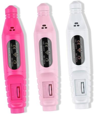 POPETPOP Portable Nail Drill Nail File Drill Portable Nail Polishing Machine Nail Drill Machine Professional Acrylic Gel Tool Acrylic Nails Tools Nails Gel Electric Tools Sander Manicure 13.8*2.8cm Rosy - Buy Online on SooperMarket.com