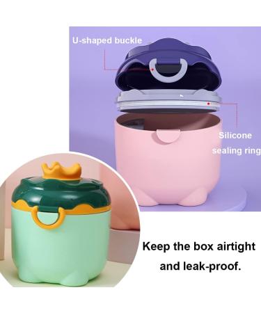 Portable Milk Powder Dispenser - Airtight Formula Container for Baby Travel Feeding - Buy Online on SooperMarket.com