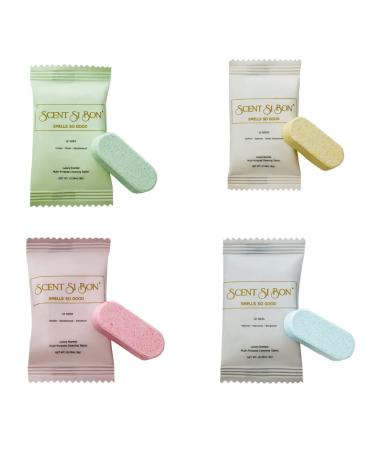 L'Ombre Luxury Scented Multi-Purpose Cleaning Tablets 4 Count Makes 4 x 16oz Bottles Inspired By Baccarat 540 Dior Sauvage Chanel N 5 Creed Aventus