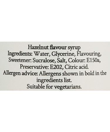 Simply Sugar Free Hazelnut Syrup 250 ml - Buy Online on SooperMarket.com