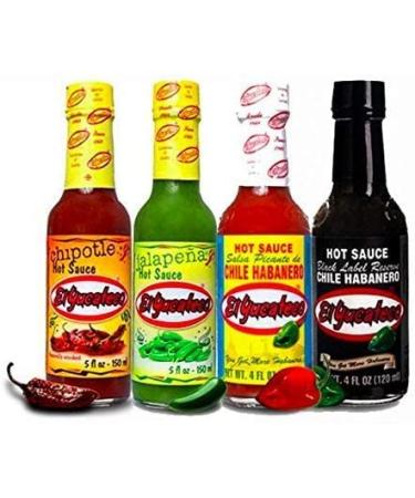 El Yucateco Salsa 4 Bottle Saver Pack - Mexican Sauce
