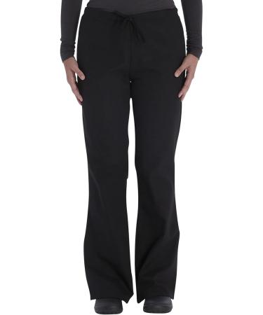 Vital Threads Women's Scrubs Set - V-Neck Top & Drawstring Pant - Black - Size XL - Buy Online on SooperMarket.com