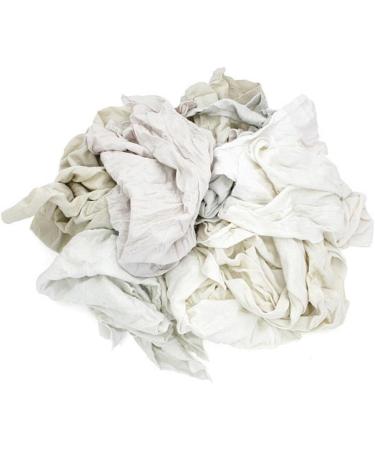 Buy A99325 Recycled Cleaning T-Shirt Cloth Rags | Lint-Free White Rags 2 lb Bag - Eco-Friendly & International Shipping - Buy Online on SooperMarket.com