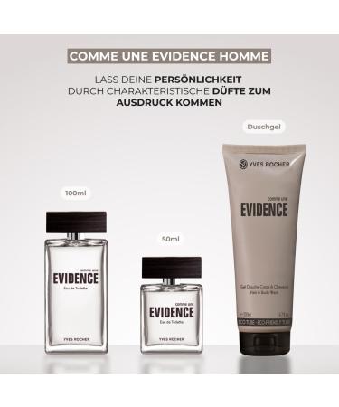 Yves Rocher Comme une Evidence Eau de Toilette for Men 100 ml./3.3 fl.oz. - Buy Online on SooperMarket.com