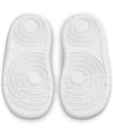 NIKE Boy's Court Borough Mid TDV Gymnastics Shoes - Size 4.5 UK Child - Blanco - Buy Online on SooperMarket.com