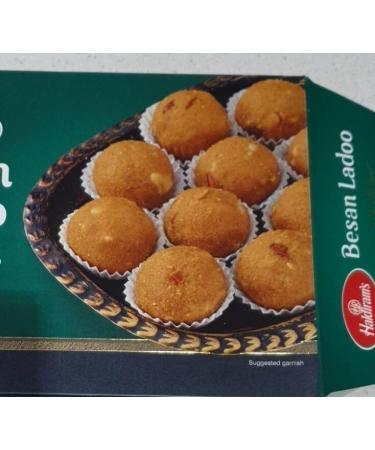 Haldiram s Besan Ladoo | 400g (Pack of 6) | Popular Indian Sweets on Every Occasions Rich Flavour | Dessert | Sweet Gifts | Festival Special | Diwali Celebrations - Buy Online on SooperMarket.com