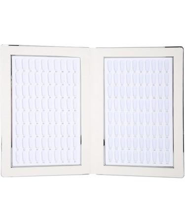 Nail Display Chart 160 Slots Nail Gel Polish Organizer Color Card Nail Polish Color Display Chart Book Nail Swatch Book Nail Art Practice Card(White) - Buy Online on SooperMarket.com