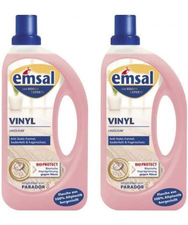 Emsal Vinyl Floor Care 1000 ml (Pack of 2) - Premium International Shipping for All Floors - Buy Online on SooperMarket.com
