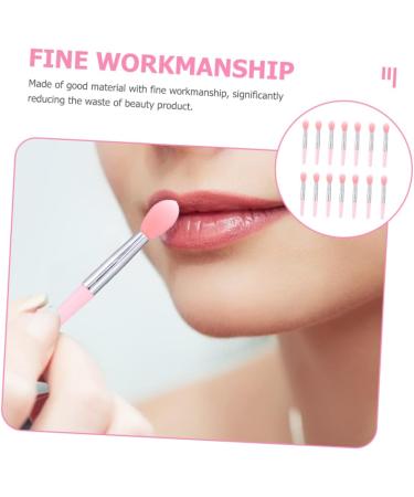 1 Set Lip Gloss Brush Silica Gel Beauty Products Miss Make up 5X1X0.5CM Pink - Buy Online on SooperMarket.com