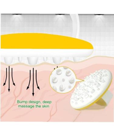 TOSSPER 2pcs Soft Massage Brush | Body Slimming & Exfoliating Spa Bath Brush for Cellulite Reduction - International Shipping Available - Buy Online on SooperMarket.com