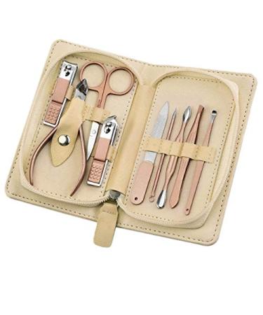 Torribala 9-in-1 Nail Clippers Beauty Tool Rustproof Acne Needle Suitable for Home Gift