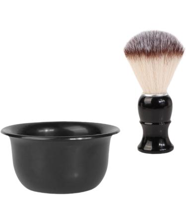 Perfeclan Men's Shaving Brush Set with Mustache Bowl & Conditioner - Luxurious Lather for Ultimate Shaving Experience - Buy Online on SooperMarket.com