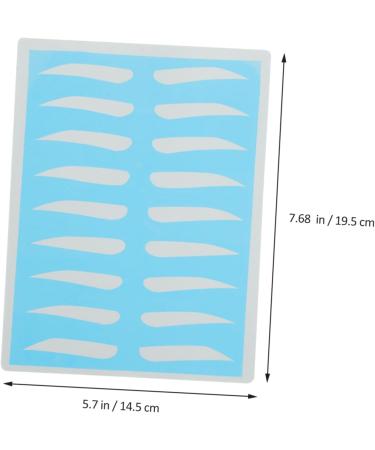 NOLITOY 8 Pairs Tools Card Eyebrow Training Tool Eyebrow Shaping Stencils Material Eyebrow Trimming - Buy Online on SooperMarket.com